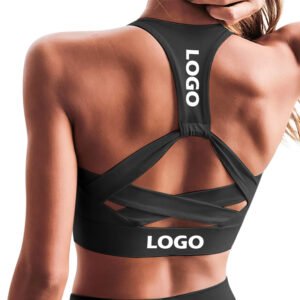 Custom Logo Women Running Gym Yoga Bra