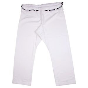 Mens Brazilian Jiu Jitsu Jiu-Jitsu BJJ White Gi Pant