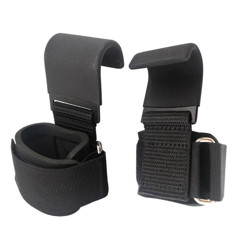 Gym Weight Lifting Hooks Straps - Image 2