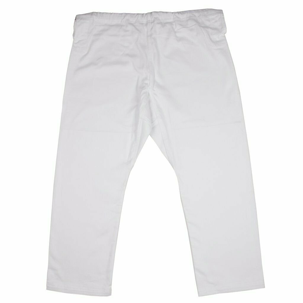 Mens Brazilian Jiu Jitsu Jiu-Jitsu BJJ White Gi Pant - Image 2