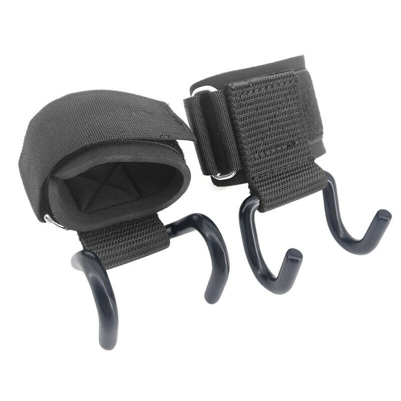 Weight Lifting Training Gym Hook Grips - Image 2