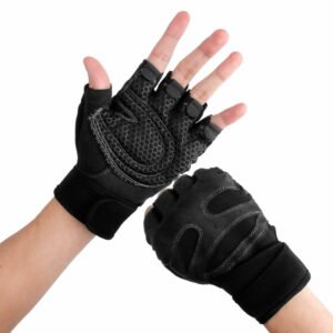 Women Men Gym Gloves Half Finger Cycling Workout