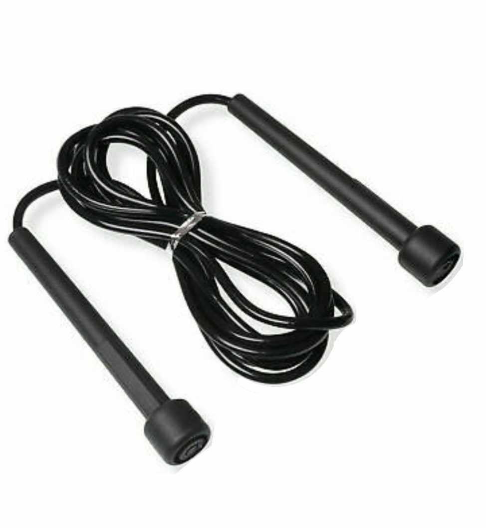 Skipping Rope Jumping Jump Ropes Wooden Handle Exercise Fitness - Image 2