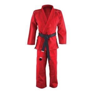 Professional Plain Jiu Jitsu Red Gi